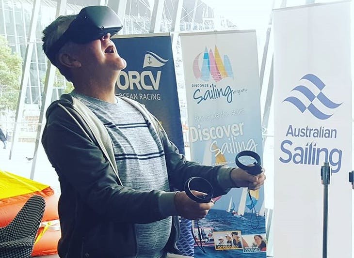 Sailing in virtual reality
